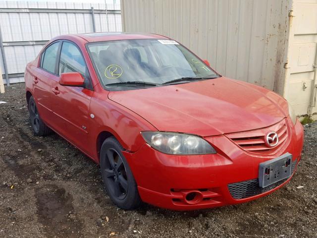 JM1BK323751220474 - 2005 MAZDA 3 S RED photo 1