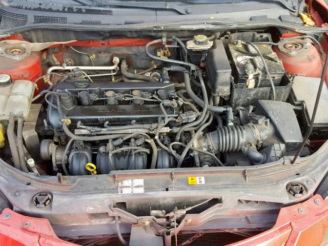 JM1BK323751220474 - 2005 MAZDA 3 S RED photo 7