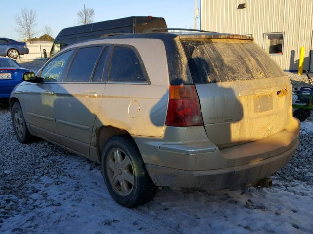 2C8GF68475R252850 - 2005 CHRYSLER PACIFICA T TAN photo 3