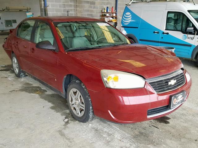 1G1ZS58F47F102246 - 2007 CHEVROLET MALIBU LS RED photo 1