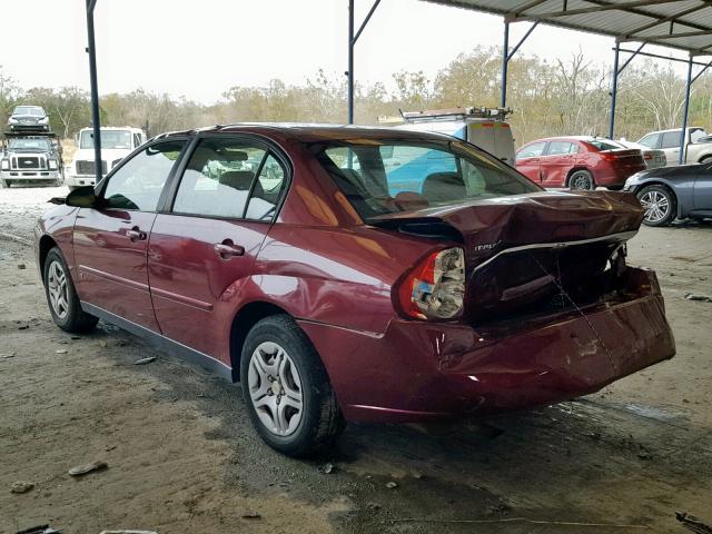 1G1ZS58F47F102246 - 2007 CHEVROLET MALIBU LS RED photo 3