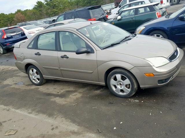 1FAFP34N65W139556 - 2005 FORD FOCUS ZX4 TAN photo 9