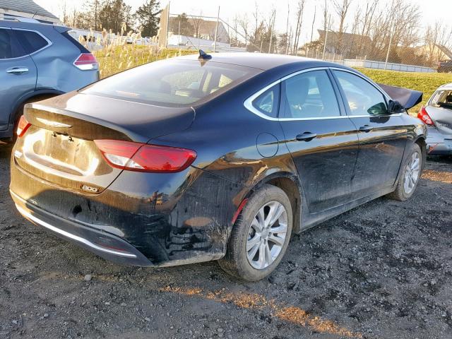 1C3CCCAB6HN502651 - 2017 CHRYSLER 200 LIMITE BLACK photo 4