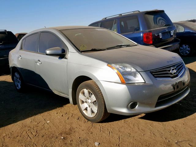 3N1AB6APXAL611464 - 2010 NISSAN SENTRA 2.0 SILVER photo 1