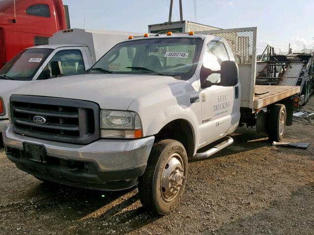 1FDAF56P04EC81760 - 2004 FORD F550 SUPER WHITE photo 2