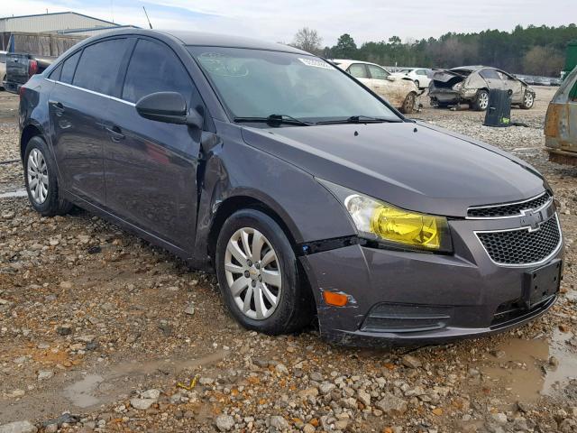 1G1PC5SH5B7104654 - 2011 CHEVROLET CRUZE LS GRAY photo 1