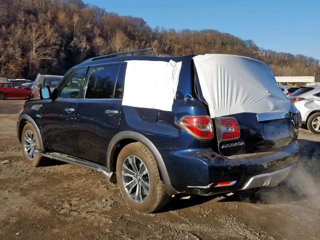 JN8AY2NC4JX502941 - 2018 NISSAN ARMADA SV BLUE photo 3