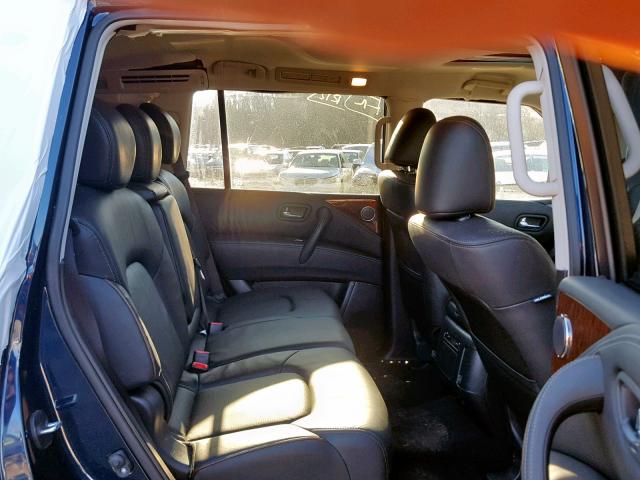 JN8AY2NC4JX502941 - 2018 NISSAN ARMADA SV BLUE photo 6