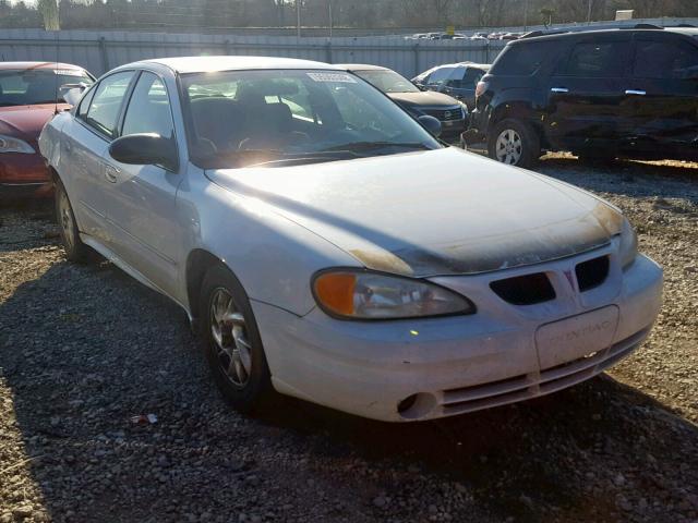 1G2NE52F94M629992 - 2004 PONTIAC GRAND AM S WHITE photo 1