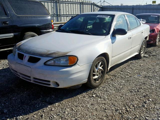 1G2NE52F94M629992 - 2004 PONTIAC GRAND AM S WHITE photo 2