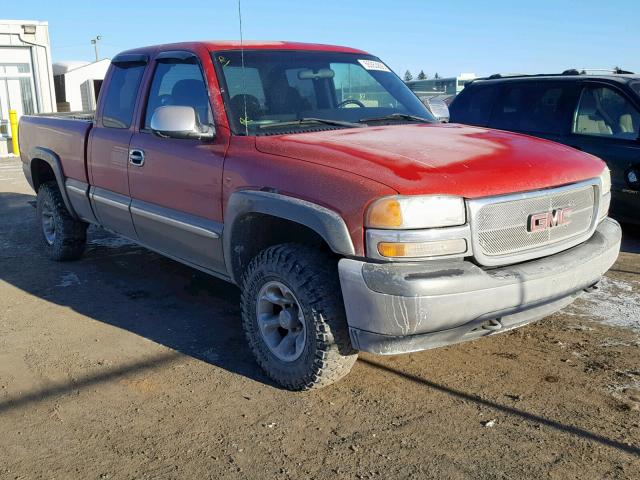 2GTEK19T6Y1158863 - 2000 GMC NEW SIERRA RED photo 1