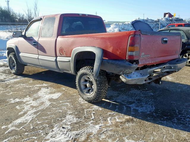 2GTEK19T6Y1158863 - 2000 GMC NEW SIERRA RED photo 3