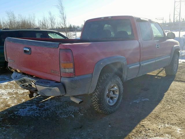 2GTEK19T6Y1158863 - 2000 GMC NEW SIERRA RED photo 4