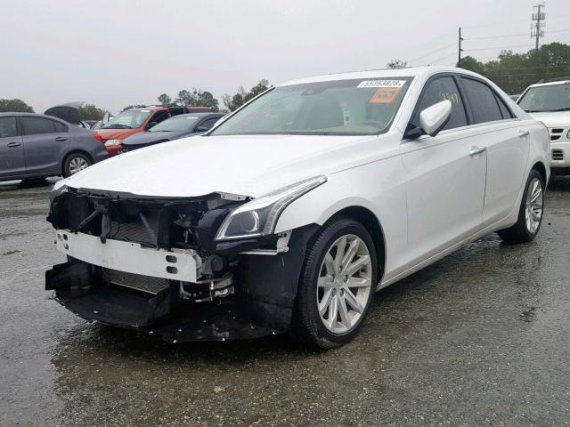 1G6AR5SX8F0115765 - 2015 CADILLAC CTS LUXURY WHITE photo 2