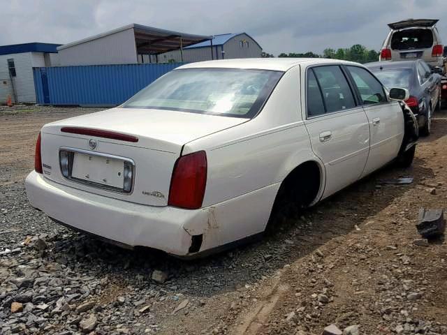 1G6KD54Y34U160658 - 2004 CADILLAC DEVILLE WHITE photo 4