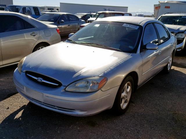 1FAFP55U21A231918 - 2001 FORD TAURUS SES SILVER photo 2