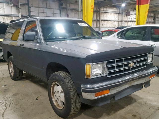 1GNCT18Z2L0104286 - 1990 CHEVROLET BLAZER S10 GRAY photo 1