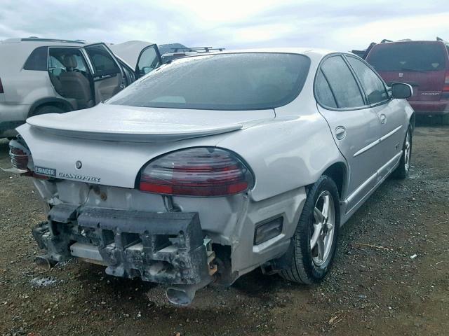 1G2WR52102F262950 - 2002 PONTIAC GRAND PRIX SILVER photo 4