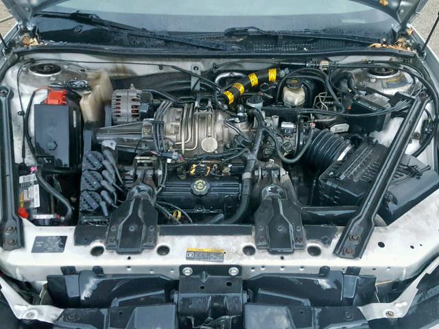 1G2WR52102F262950 - 2002 PONTIAC GRAND PRIX SILVER photo 7