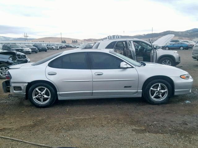 1G2WR52102F262950 - 2002 PONTIAC GRAND PRIX SILVER photo 9