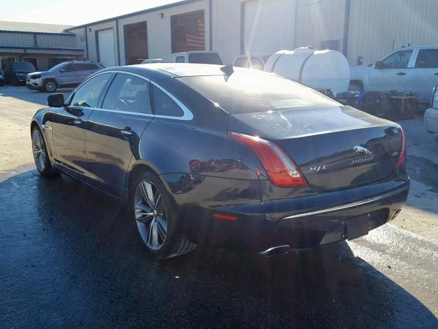 SAJWA2GT6EMV65163 - 2014 JAGUAR XJL SUPERC BLUE photo 3