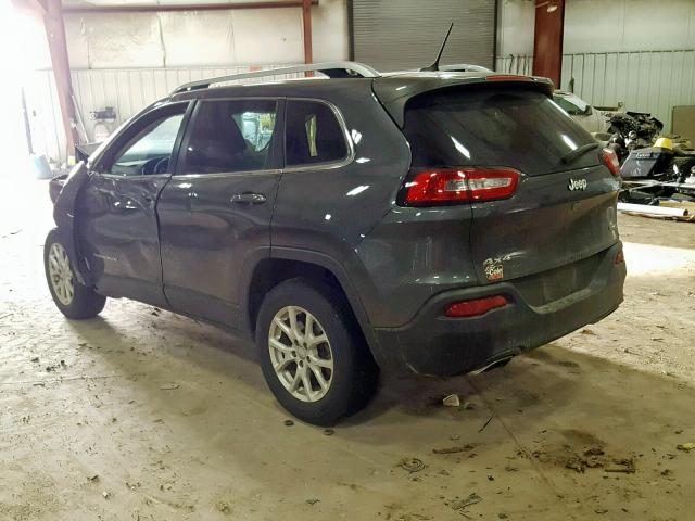 1C4PJMCS3FW545289 - 2015 JEEP CHEROKEE L GRAY photo 3