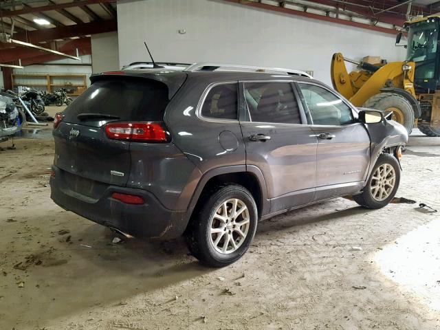 1C4PJMCS3FW545289 - 2015 JEEP CHEROKEE L GRAY photo 4