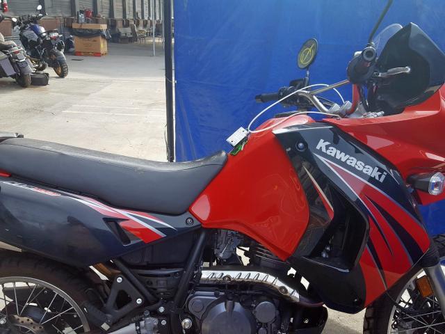 JKAKLEE129DA28383 - 2009 KAWASAKI KL650 E RED photo 5