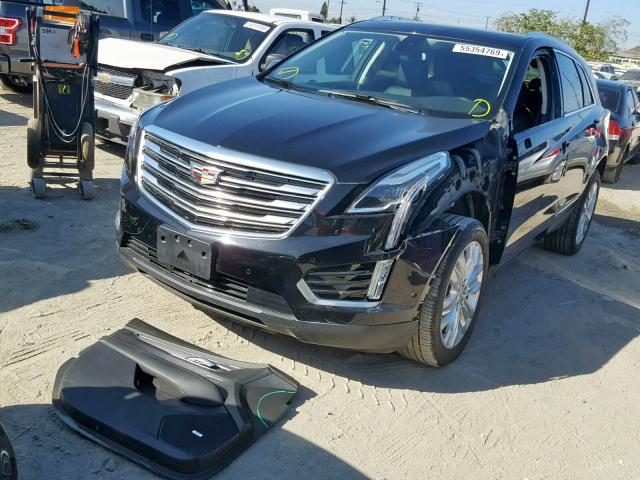 1GYKNERS5JZ143299 - 2018 CADILLAC XT5 PREMIU BLACK photo 2