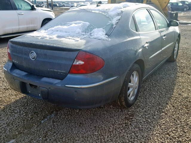 2G4WD582561288141 - 2006 BUICK LACROSSE C GRAY photo 4