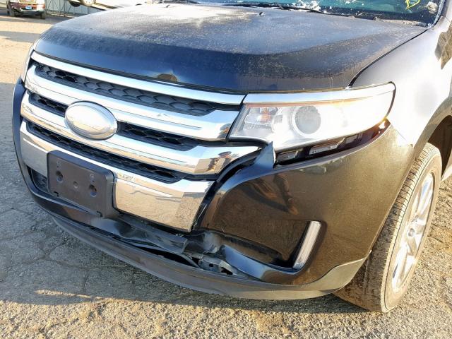 2FMDK4KC6DBB22419 - 2013 FORD EDGE LIMIT BLACK photo 9