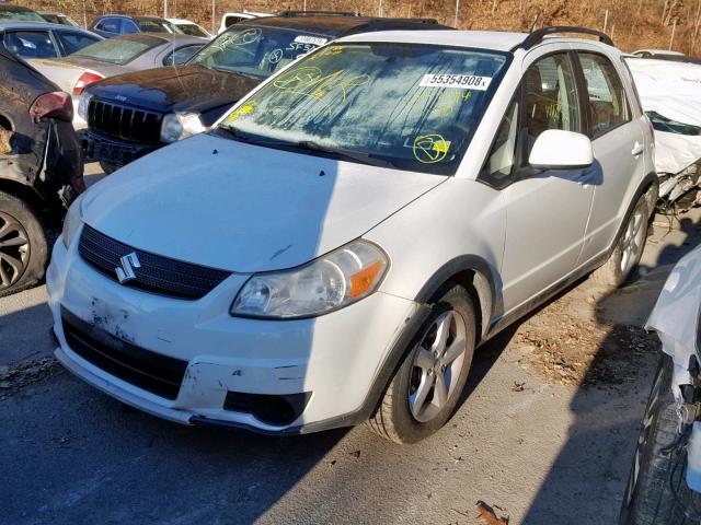 JS2YB413875100508 - 2007 SUZUKI SX4 WHITE photo 2