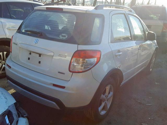 JS2YB413875100508 - 2007 SUZUKI SX4 WHITE photo 4