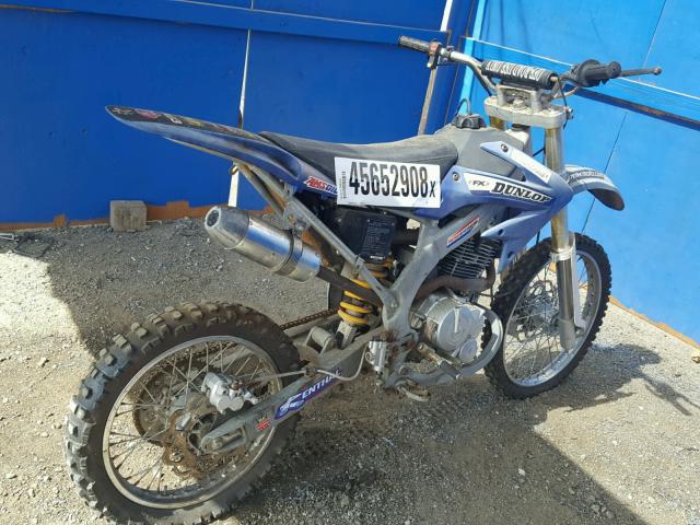 LXYYCML076SA10052 - 2006 ZONGSHEN DIRT BIKE BLUE photo 4