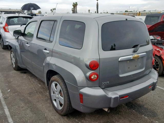 3GNDA13D07S552305 - 2007 CHEVROLET HHR LS GRAY photo 3