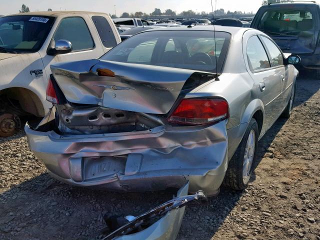 1C3EL56R76N129417 - 2006 CHRYSLER SEBRING TO SILVER photo 4