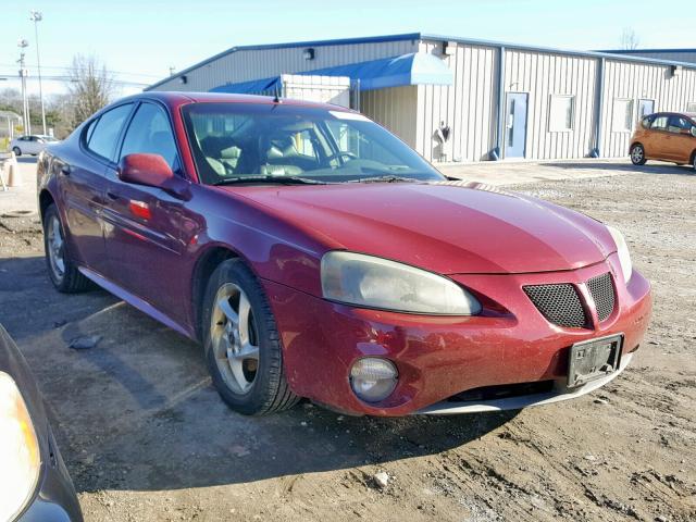 2G2WR524041122644 - 2004 PONTIAC GRAND PRIX RED photo 1