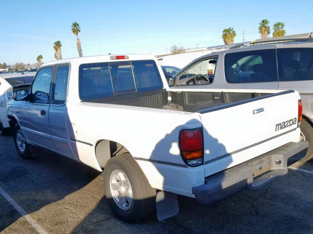 4F4CR16X1VTM32932 - 1997 MAZDA B4000 CAB WHITE photo 3