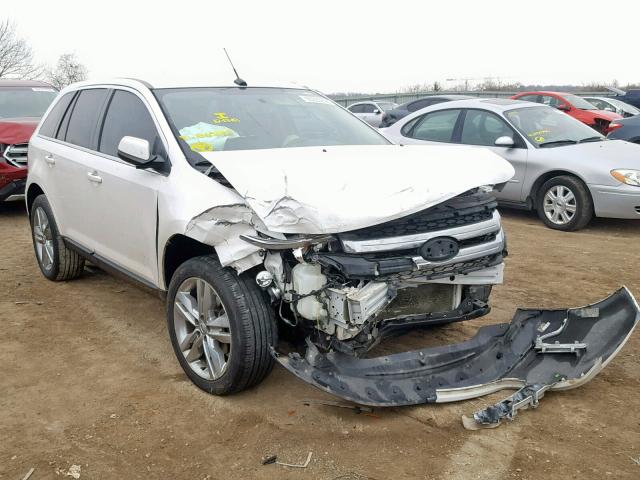 2FMDK3KC0BBB67105 - 2011 FORD EDGE LIMIT WHITE photo 1