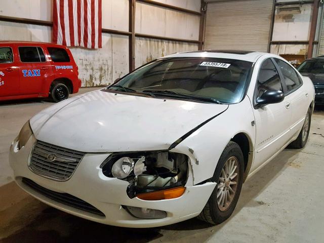 2C3HE66G6XH814286 - 1999 CHRYSLER 300M WHITE photo 2