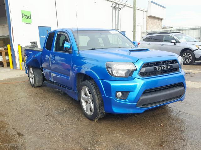 5TETU22N57Z385989 - 2007 TOYOTA TACOMA X-R BLUE photo 1