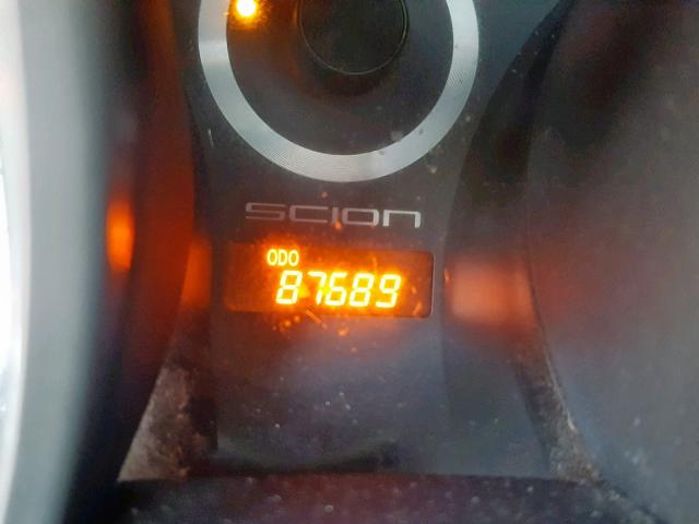 JTKJF5C70B3011695 - 2011 TOYOTA SCION TC BLACK photo 8