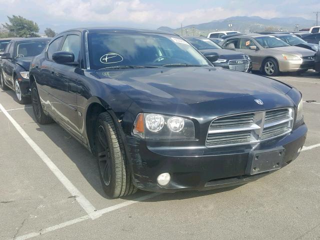 2B3CA3CV2AH122103 - 2010 DODGE CHARGER SX BLACK photo 1