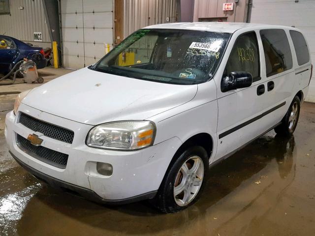 1GNDV23128D111972 - 2008 CHEVROLET UPLANDER L თეთრი ფოტო 2