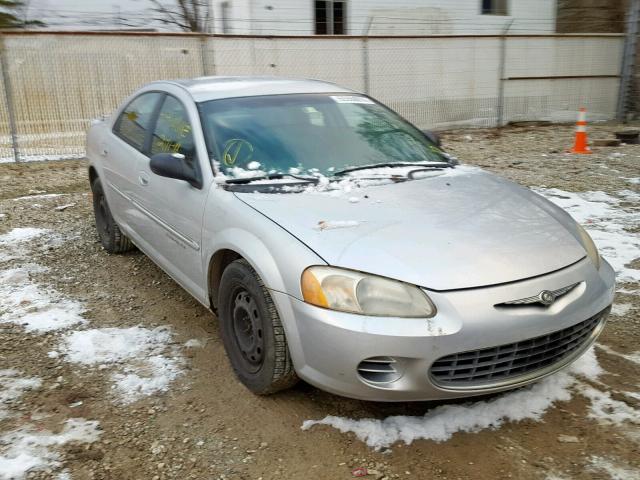 1C3EL46X31N656629 - 2001 CHRYSLER SEBRING LX SILVER photo 1