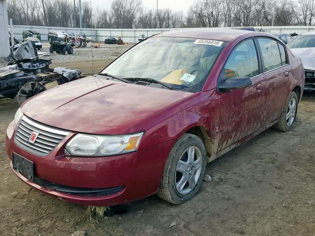 1G8AJ55F36Z118988 - 2006 SATURN ION LEVEL RED photo 2