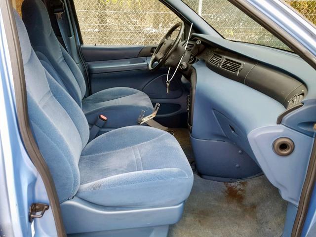 2FMDA5149SBD46252 - 1995 FORD WINDSTAR W BLUE photo 5