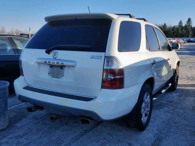 2HNYD18644H004246 - 2004 ACURA MDX TOURIN WHITE photo 4