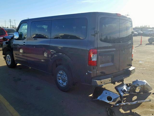 5BZAF0AA1HN850356 - 2017 NISSAN NV 3500 BROWN photo 3