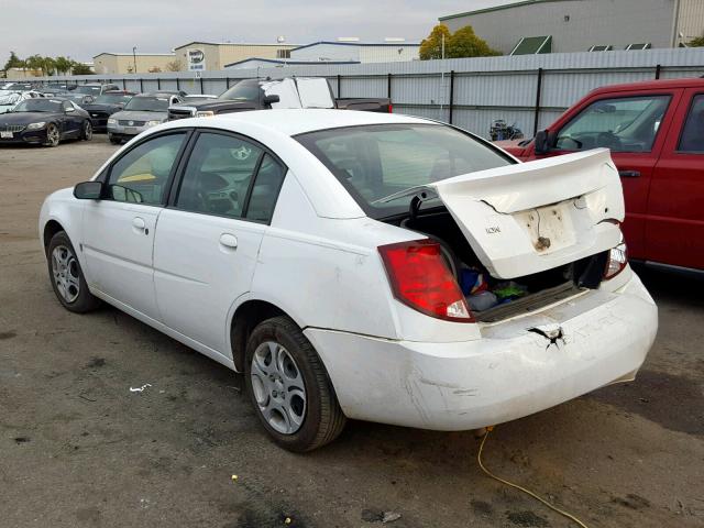 1G8AJ52F65Z182784 - 2005 SATURN ION LEVEL WHITE photo 3